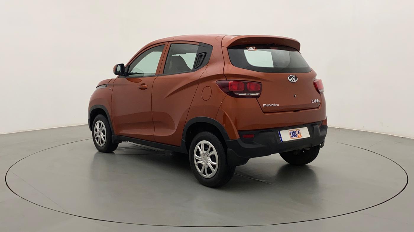 2016 Mahindra Kuv100 K4 PLUS 6 STR, Petrol, Manual, 33,431 km, Left Back Diagonal
