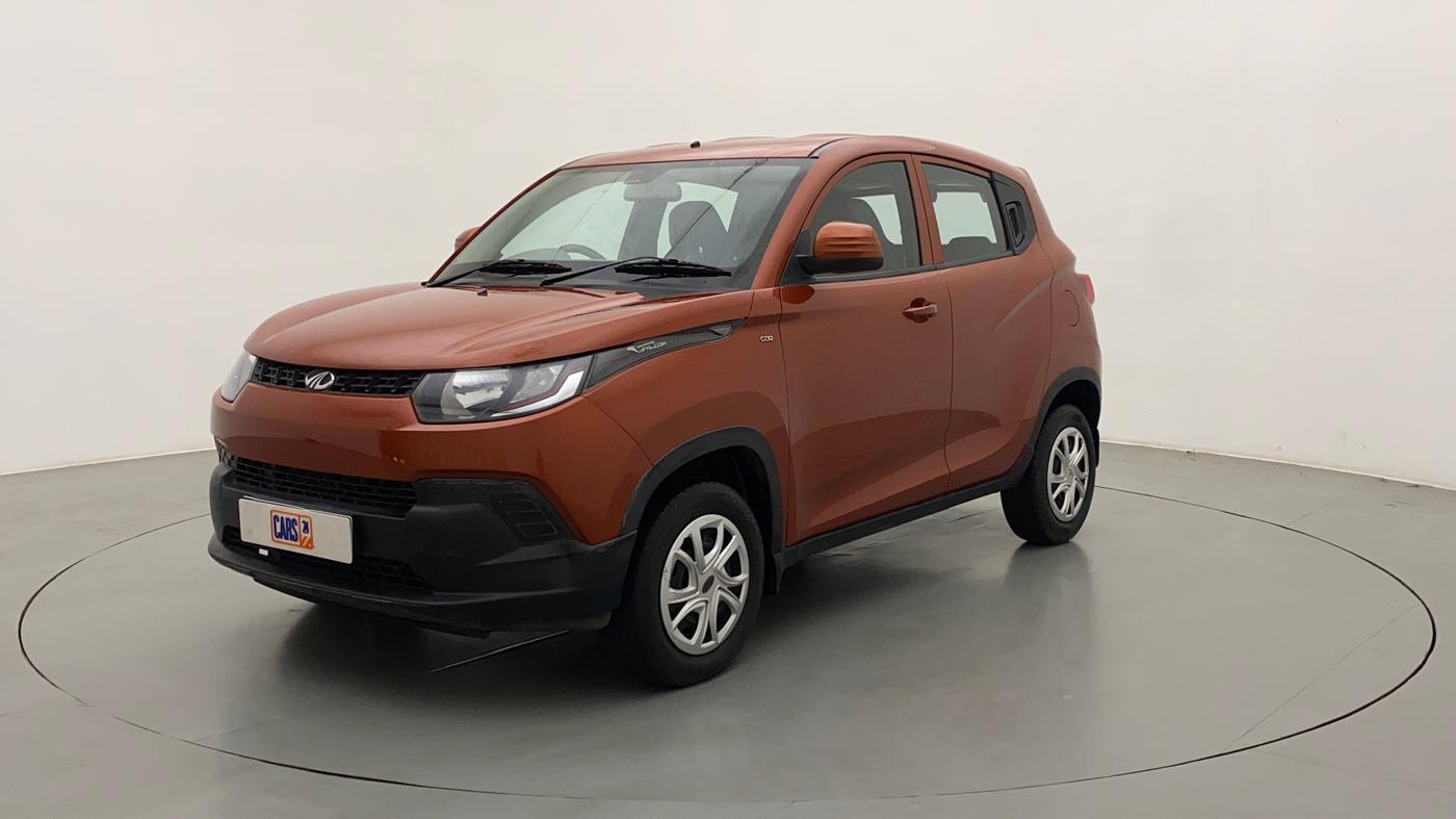 2016 Mahindra Kuv100 K4 PLUS 6 STR, Petrol, Manual, 33,431 km, Left Front Diagonal