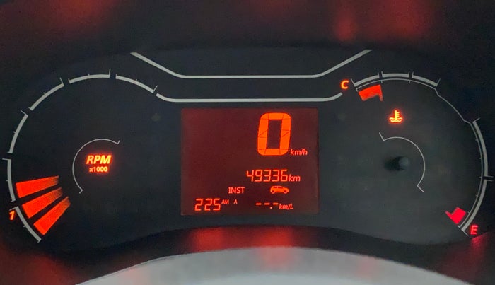 2020 Renault Kwid RXL, Petrol, Manual, 49,335 km, Odometer Image