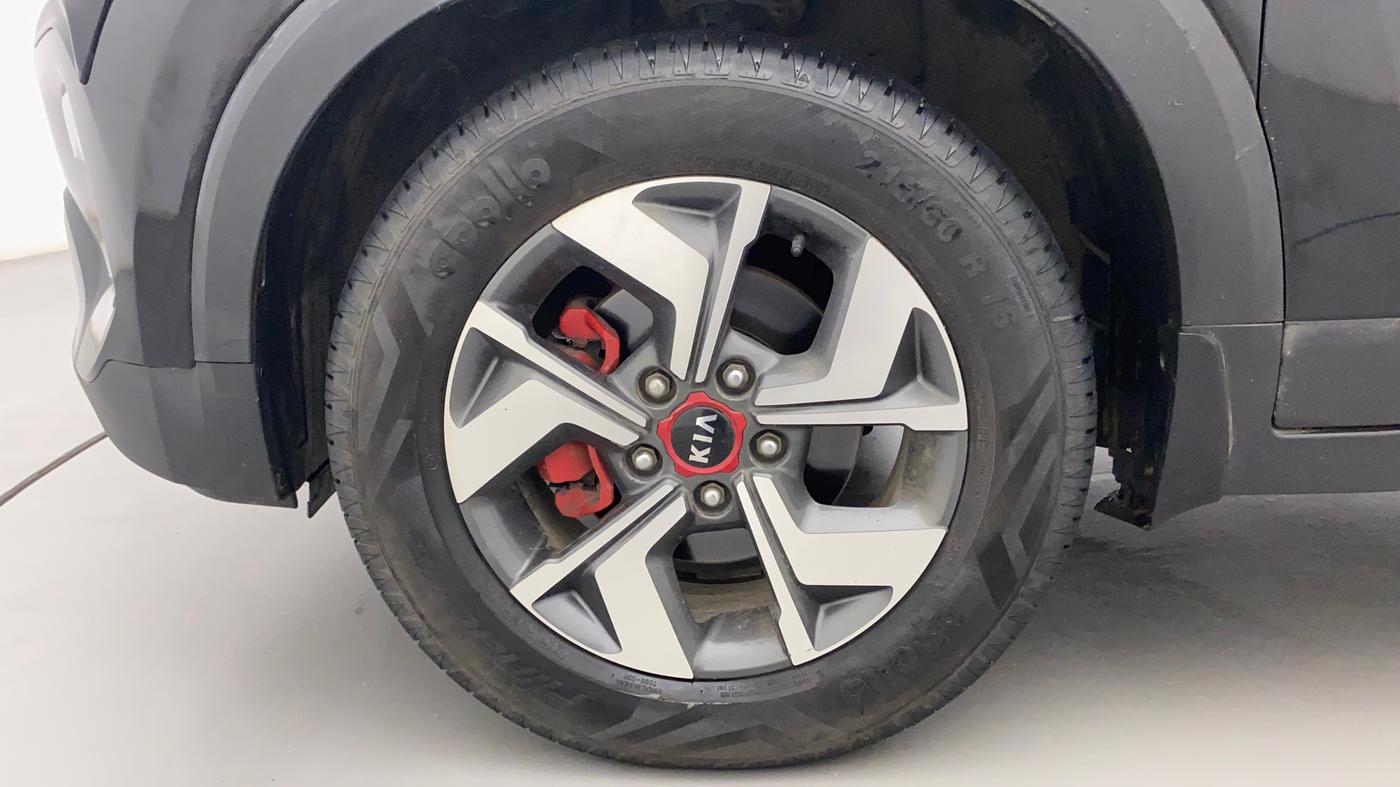 2021 KIA SONET GTX PLUS 1.5 AT, Diesel, Automatic, 75,606 km, Left Front Wheel