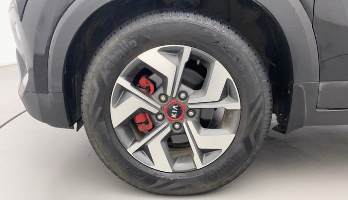 2021 KIA SONET GTX PLUS 1.5 AT, Diesel, Automatic, 75,606 km, Left Front Wheel