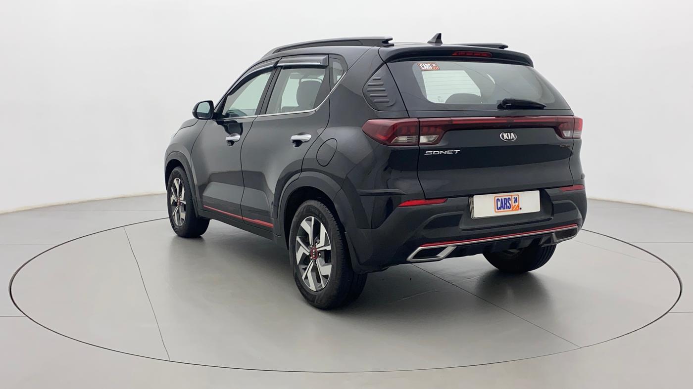 2021 KIA SONET GTX PLUS 1.5 AT, Diesel, Automatic, 75,606 km, Left Back Diagonal