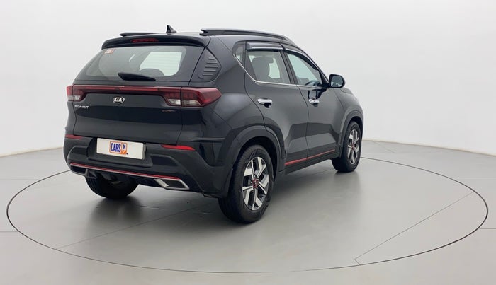 2021 KIA SONET GTX PLUS 1.5 AT, Diesel, Automatic, 75,606 km, Right Back Diagonal