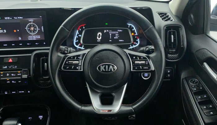 2021 KIA SONET GTX PLUS 1.5 AT, Diesel, Automatic, 75,606 km, Steering Wheel Close Up