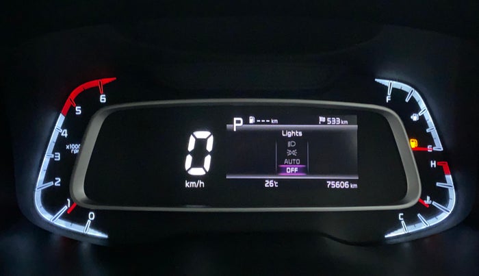 2021 KIA SONET GTX PLUS 1.5 AT, Diesel, Automatic, 75,606 km, Odometer Image