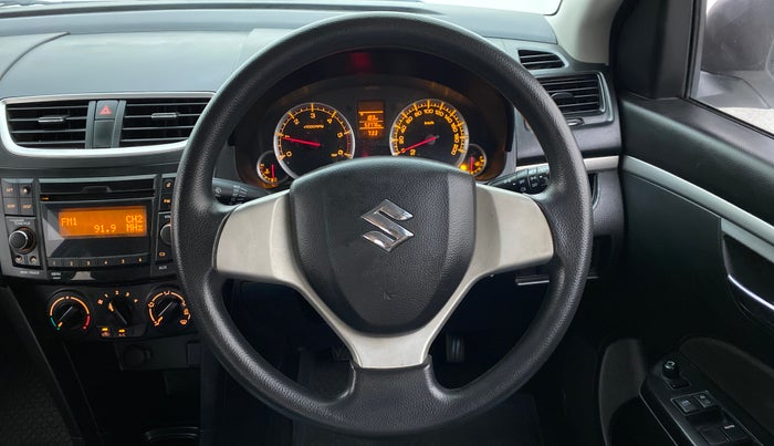 2015 Maruti Swift VDI ABS, Diesel, Manual, 53,760 km, Steering Wheel Close Up