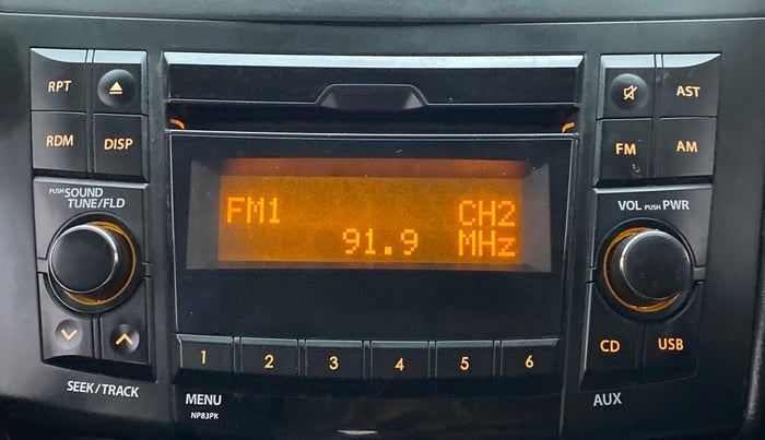 2015 Maruti Swift VDI ABS, Diesel, Manual, 53,760 km, Infotainment System