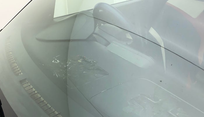 2018 Maruti IGNIS DELTA 1.2, Petrol, Manual, 71,471 km, Front windshield - Minor spot on windshield