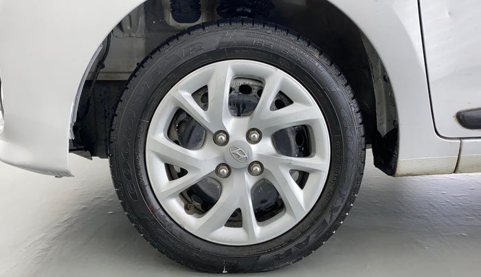 2018 Hyundai Grand i10 MAGNA 1.2 VTVT, Petrol, Manual, 15,736 km, Left Front Wheel
