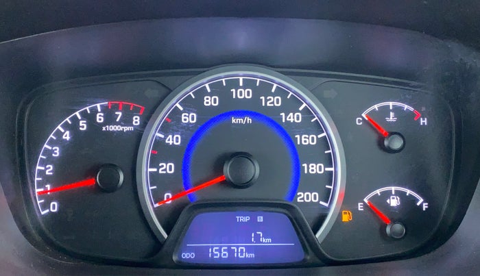 2018 Hyundai Grand i10 MAGNA 1.2 VTVT, Petrol, Manual, 15,736 km, Odometer Image
