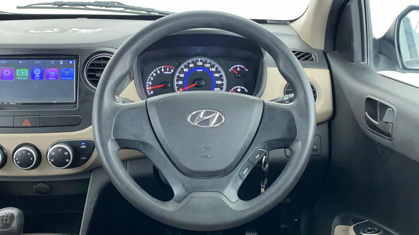 2018 Hyundai Grand i10 MAGNA 1.2 VTVT, Petrol, Manual, 15,736 km, Steering Wheel Close Up