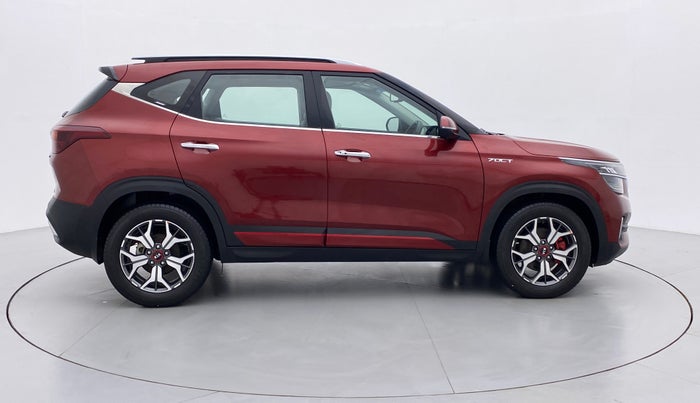 2019 KIA SELTOS 1.4 GTX+ TURBO GDI PETROL AT, Petrol, Automatic, 13,690 km, Right Side View
