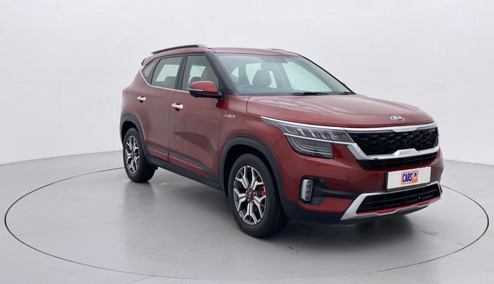 2019 KIA SELTOS 1.4 GTX+ TURBO GDI PETROL AT, Petrol, Automatic, 13,690 km, Right Front Diagonal