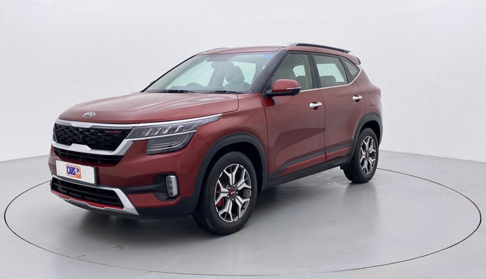 2019 KIA SELTOS 1.4 GTX+ TURBO GDI PETROL AT, Petrol, Automatic, 13,690 km, Left Front Diagonal