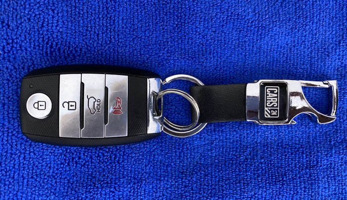 2019 KIA SELTOS 1.4 GTX+ TURBO GDI PETROL AT, Petrol, Automatic, 13,690 km, Key Close Up