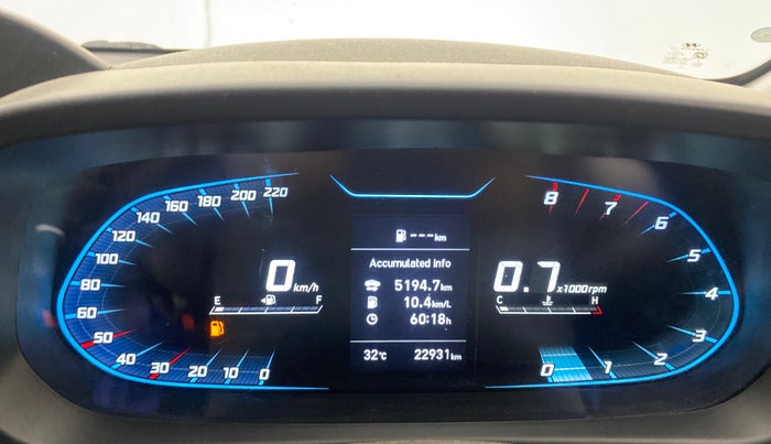 2022 Hyundai NEW I20 ASTA 1.2 MT, Petrol, Manual, 22,930 km, Odometer Image