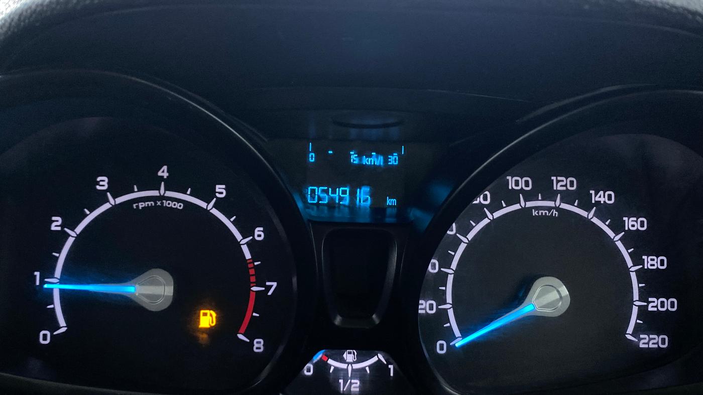 2016 Ford Ecosport 1.5 TREND TI VCT, Petrol, Manual, 54,961 km, Odometer Image