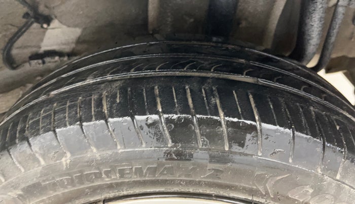 2022 Tata Tiago XT CNG, CNG, Manual, 50,741 km, Left Rear Tyre Tread