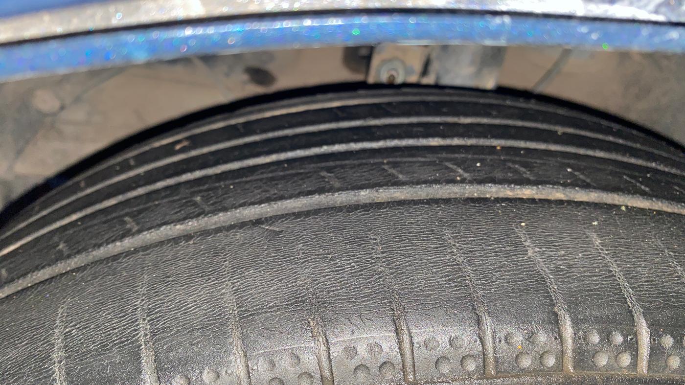 2017 Maruti Baleno ZETA PETROL 1.2, Petrol, Manual, 78,599 km, Left Front Tyre Tread