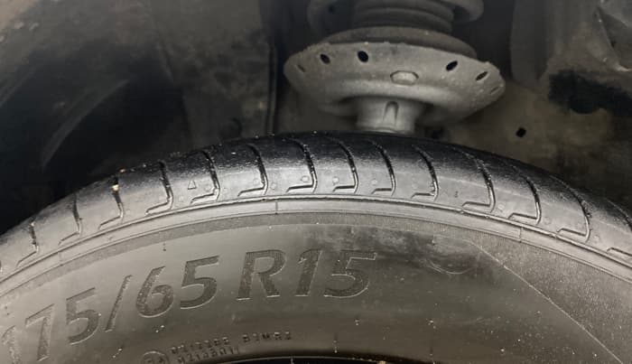 2022 Honda Amaze 1.2L I-VTEC VX CVT, Petrol, Automatic, 91,313 km, Left Front Tyre Tread