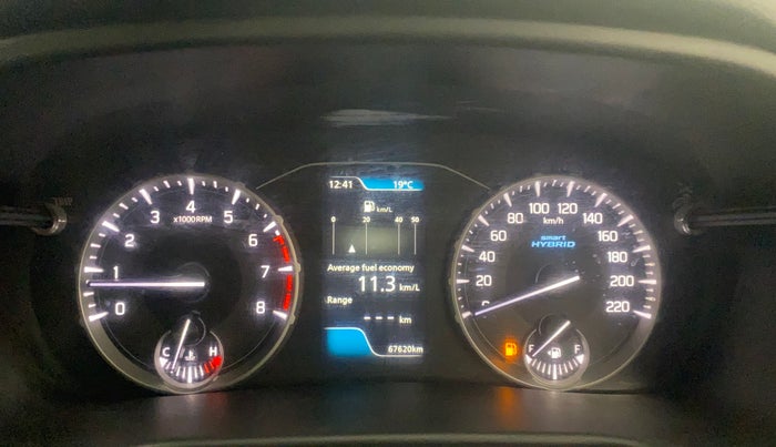 2023 Maruti BREZZA ZXI + SMART HYBRID, Petrol, Manual, 67,584 km, Odometer Image