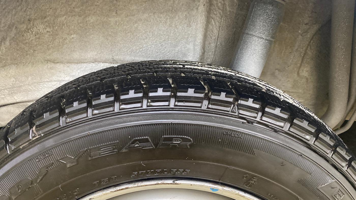 2020 Maruti New Wagon-R LXI CNG 1.0, CNG, Manual, 69,851 km, Left Rear Tyre Tread