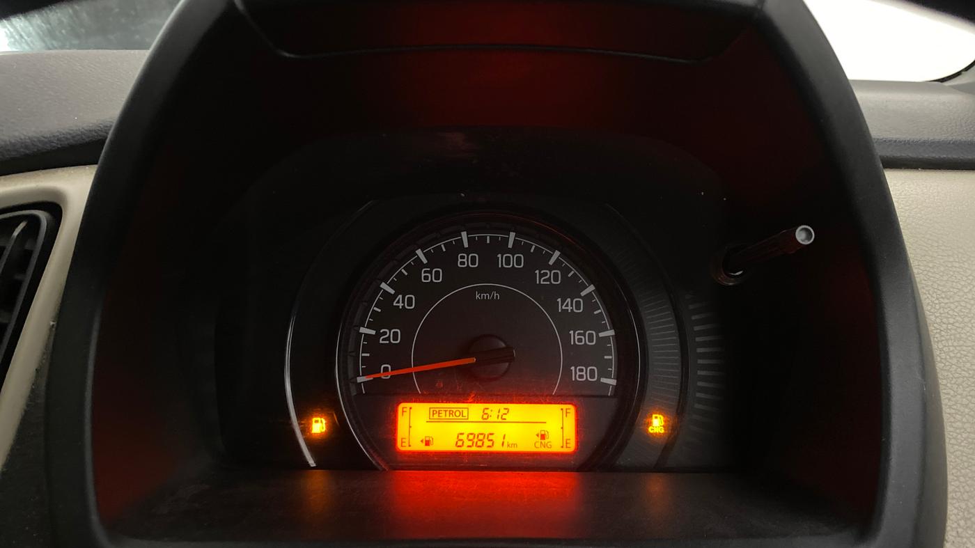 2020 Maruti New Wagon-R LXI CNG 1.0, CNG, Manual, 69,851 km, Odometer Image