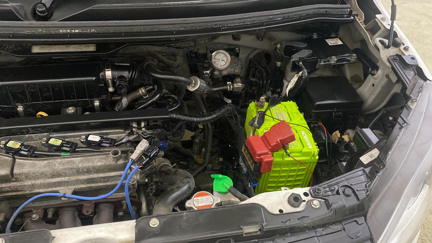 2020 Maruti New Wagon-R LXI CNG 1.0, CNG, Manual, 69,851 km, Engine View - Left