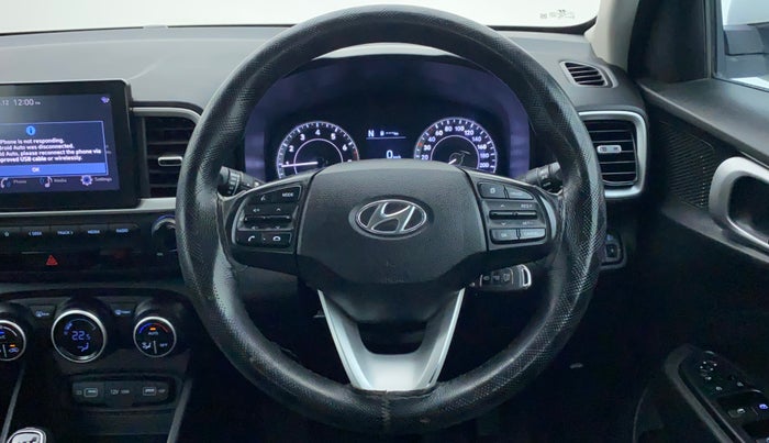 2022 Hyundai VENUE SX 1.0 TURBO IMT, Petrol, Manual, 22,567 km, Steering Wheel Close Up