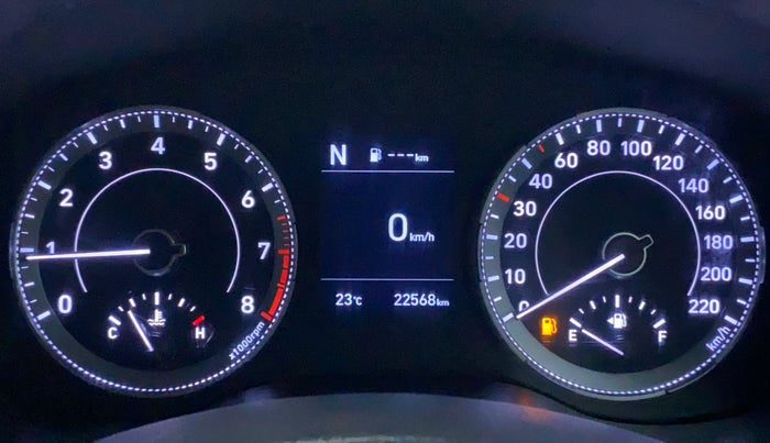 2022 Hyundai VENUE SX 1.0 TURBO IMT, Petrol, Manual, 22,567 km, Odometer Image
