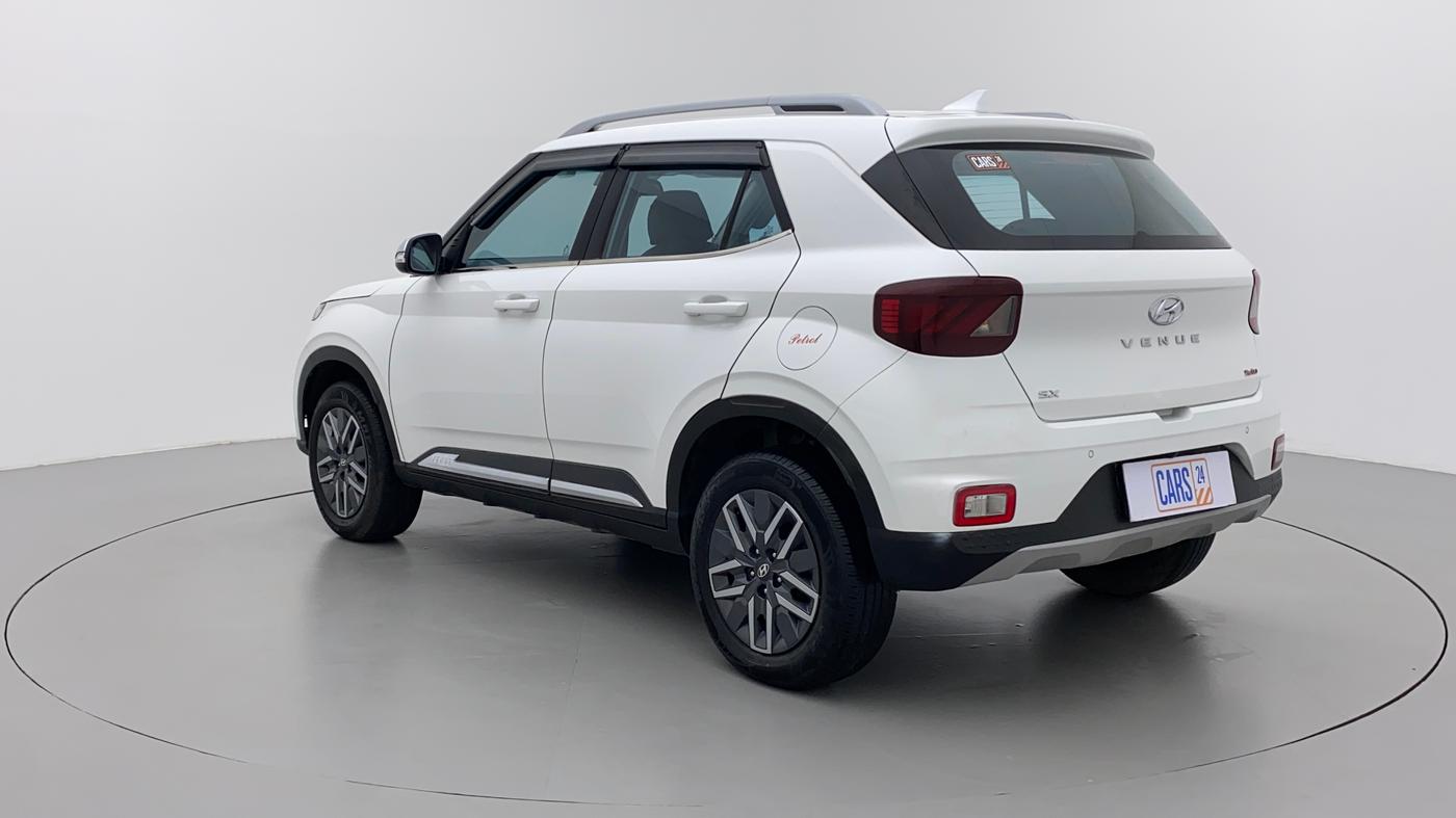 2022 Hyundai VENUE SX 1.0 TURBO IMT, Petrol, Manual, 22,567 km, Left Back Diagonal