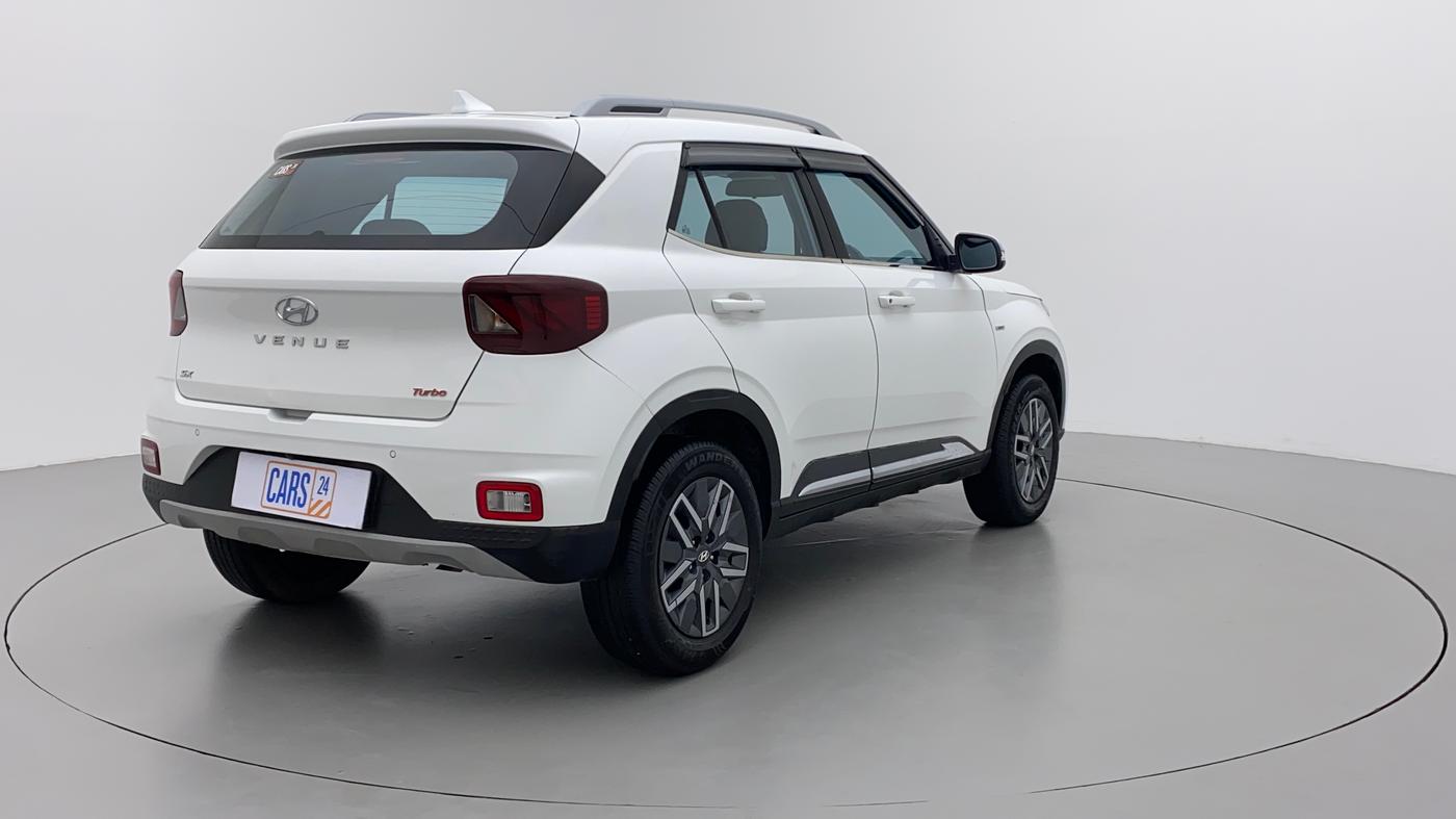2022 Hyundai VENUE SX 1.0 TURBO IMT, Petrol, Manual, 22,567 km, Right Back Diagonal