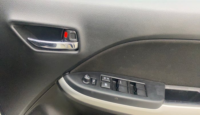 2018 Maruti Baleno ALPHA CVT PETROL 1.2, Petrol, Automatic, 36,789 km, Driver Side Door Panels Control