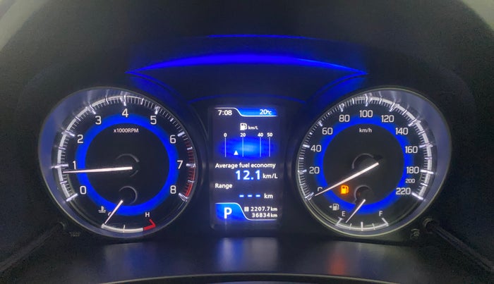 2018 Maruti Baleno ALPHA CVT PETROL 1.2, Petrol, Automatic, 36,789 km, Odometer Image