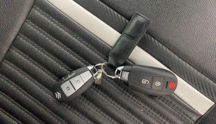 2018 Maruti Baleno ALPHA CVT PETROL 1.2, Petrol, Automatic, 36,789 km, Key Close Up