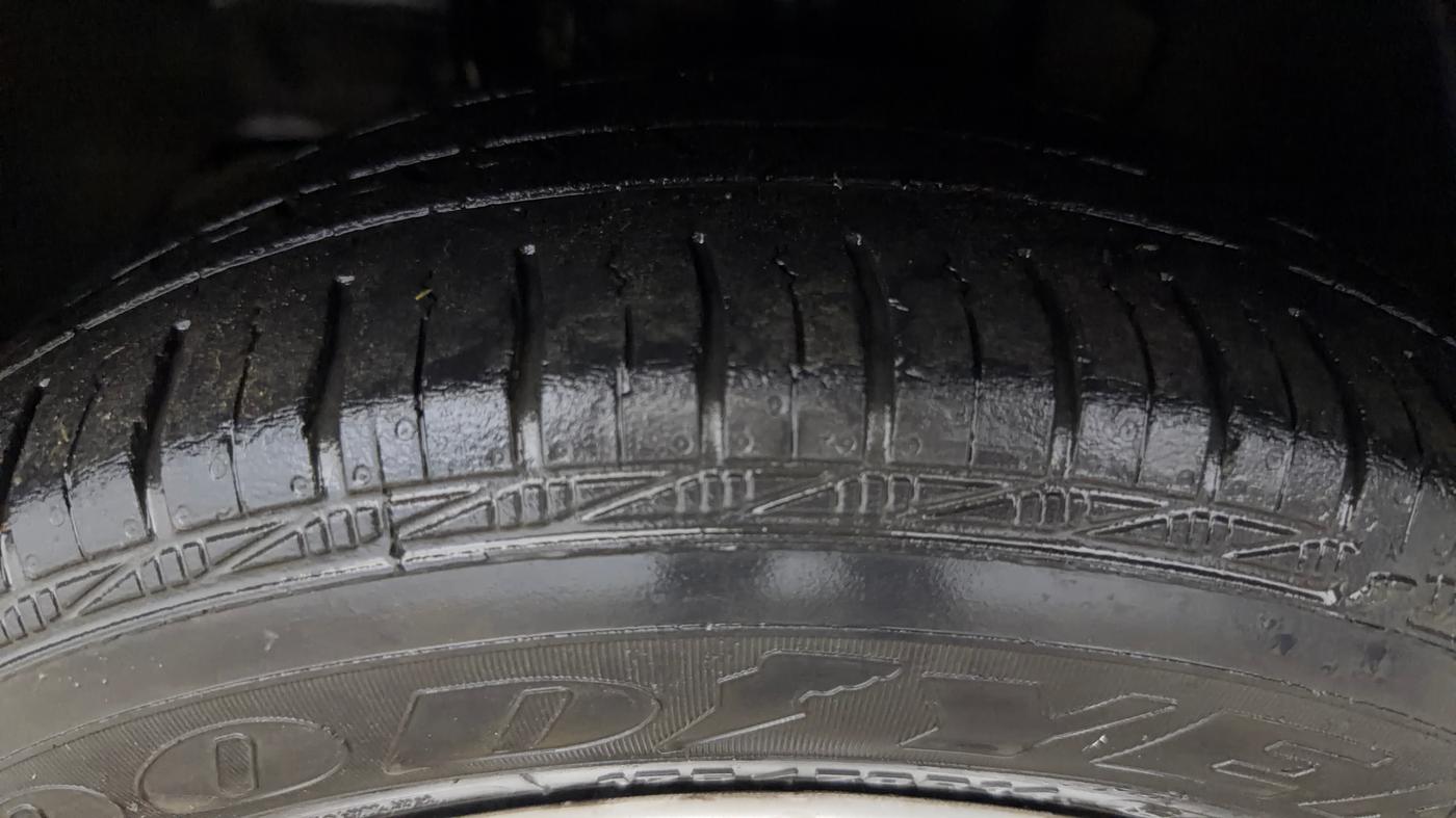 2022 Tata Tiago XZ PLUS CNG, CNG, Manual, 30,697 km, Left Front Tyre Tread