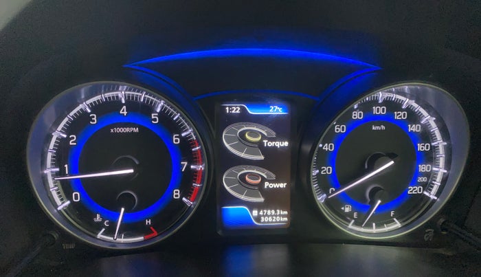 2017 Maruti Baleno ALPHA PETROL 1.2, Petrol, Manual, 30,620 km, Odometer Image