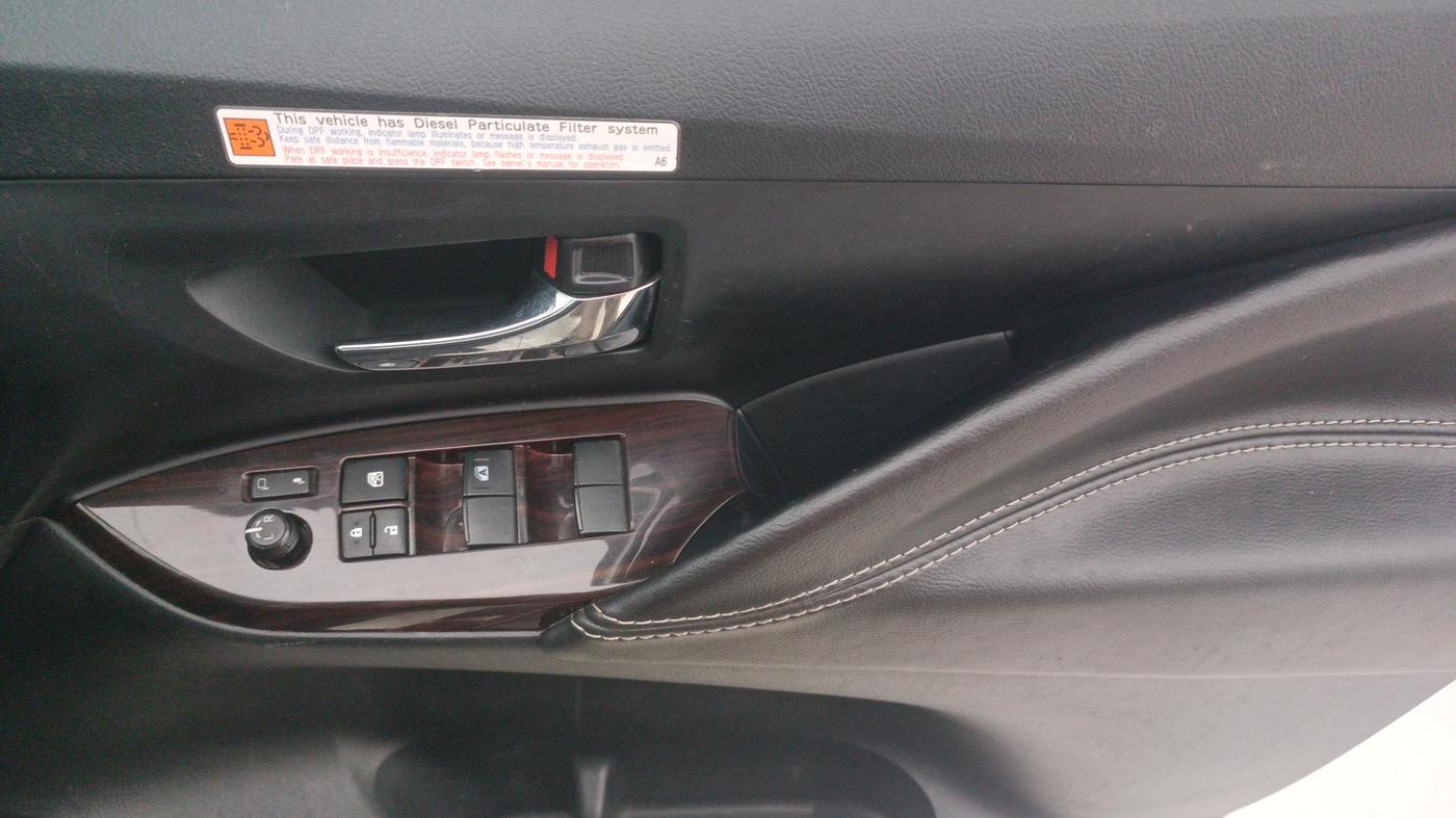 2024 Toyota Innova Crysta GX Plus 8 STR, Diesel, Manual, 69,437 km, Driver Side Door Panels Control