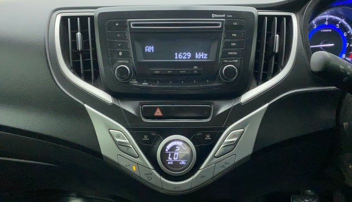 2016 Maruti Baleno ZETA CVT PETROL 1.2, Petrol, Automatic, 35,869 km, Air Conditioner