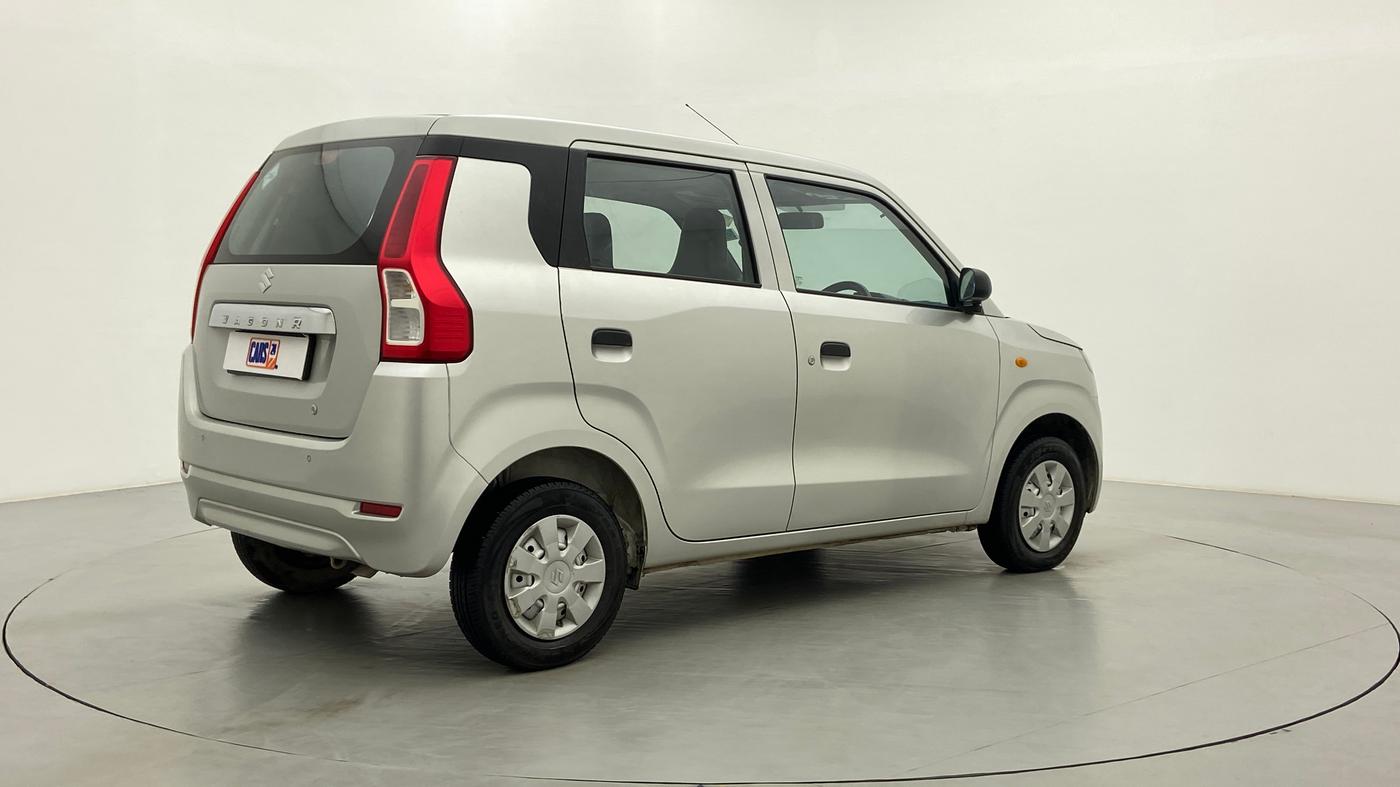 2021 Maruti New Wagon-R 1.0 Lxi (o) cng, CNG, Manual, 17,633 km, Right Back Diagonal