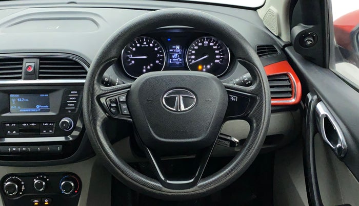 2018 Tata Tiago XZA PETROL, Petrol, Automatic, 41,269 km, Steering Wheel Close Up