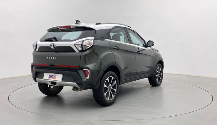 2021 Tata NEXON XZA PLUS PETROL DUAL TONE, Petrol, Automatic, 26,086 km, Right Back Diagonal