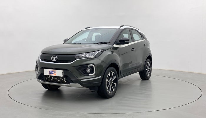 2021 Tata NEXON XZA PLUS PETROL DUAL TONE, Petrol, Automatic, 26,086 km, Left Front Diagonal