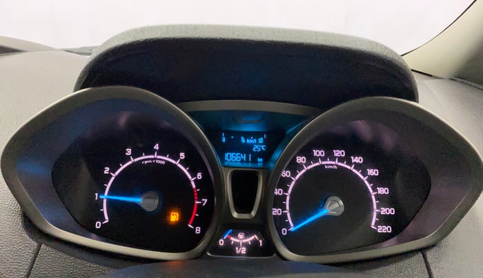 2014 Ford Ecosport TITANIUM 1.0L ECOBOOST, Petrol, Manual, 1,06,625 km, Odometer Image