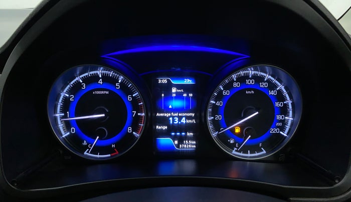 2021 Maruti Baleno ZETA 1.2 K12, Petrol, Manual, 38,321 km, Odometer Image