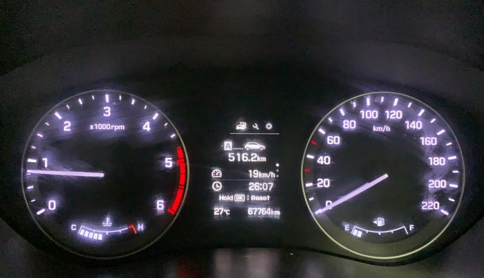 2016 Hyundai Elite i20 ASTA 1.4 CRDI (O), Diesel, Manual, 67,865 km, Odometer Image