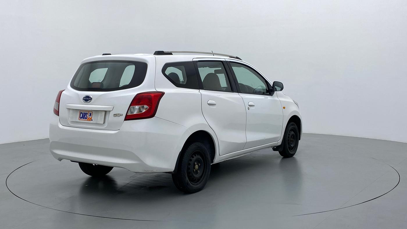 2018 Datsun Go Plus T, Petrol, Manual, 65,637 km, Right Back Diagonal