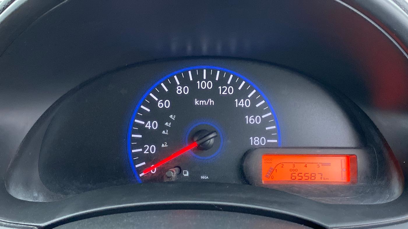 2018 Datsun Go Plus T, Petrol, Manual, 65,637 km, Odometer Image