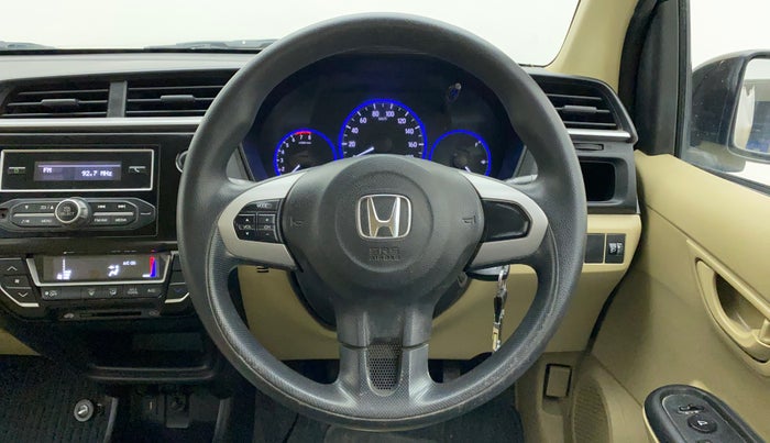 2017 Honda Amaze 1.2L I-VTEC S OPT, Petrol, Manual, 31,843 km, Steering Wheel Close Up