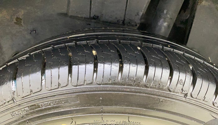 2019 Maruti Dzire ZXI PLUS AMT, Petrol, Automatic, 34,410 km, Left Rear Tyre Tread
